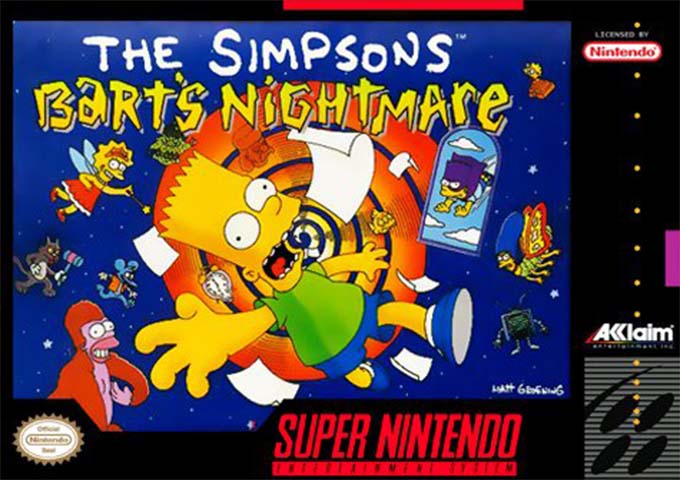 The Simpsons Bart's Nightmare